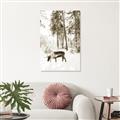 Picture of Moose in the snow _GroupedProduct_Rectangle_Portrait_Photography _GroupedProduct_Rectangle_Portrait_Unframed_Print_Only_