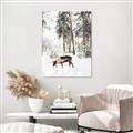 Picture of Moose in the snow _GroupedProduct_Rectangle_Portrait_Photography _GroupedProduct_Rectangle_Portrait_Unframed_Print_Only_