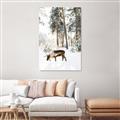 Picture of Moose in the snow _GroupedProduct_Rectangle_Portrait_Photography _GroupedProduct_Rectangle_Portrait_Unframed_Print_Only_