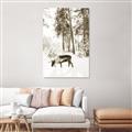 Picture of Moose in the snow _GroupedProduct_Rectangle_Portrait_Photography _GroupedProduct_Rectangle_Portrait_Unframed_Print_Only_