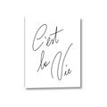 Picture of C'est La Vie II _GroupedProduct_Rectangle_Portrait_Canvas_
