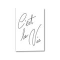 Picture of C'est La Vie II _GroupedProduct_Rectangle_Portrait_Canvas_