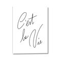 Picture of C'est La Vie II _GroupedProduct_Rectangle_Portrait_Canvas_