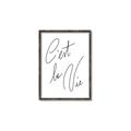 Picture of C'est La Vie II _GroupedProduct_Rectangle_Portrait_Canvas_Framed_