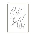 Picture of C'est La Vie II _GroupedProduct_Rectangle_Portrait_Canvas_Framed_