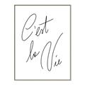 Picture of C'est La Vie II _GroupedProduct_Rectangle_Portrait_Canvas_Framed_