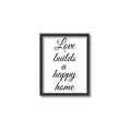 Picture of A Happy Home _GroupedProduct_Rectangle_Portrait_Canvas_Framed_