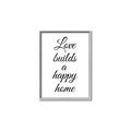 Picture of A Happy Home _GroupedProduct_Rectangle_Portrait_Canvas_Framed_