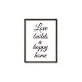 Picture of A Happy Home _GroupedProduct_Rectangle_Portrait_Canvas_Framed_