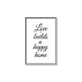 Picture of A Happy Home _GroupedProduct_Rectangle_Portrait_Canvas_Framed_