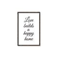 Picture of A Happy Home _GroupedProduct_Rectangle_Portrait_Canvas_Framed_