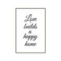 Picture of A Happy Home _GroupedProduct_Rectangle_Portrait_Canvas_Framed_