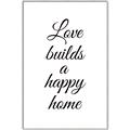 Picture of A Happy Home _GroupedProduct_Rectangle_Portrait_Canvas_Framed_