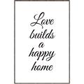 Picture of A Happy Home _GroupedProduct_Rectangle_Portrait_Canvas_Framed_