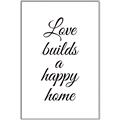 Picture of A Happy Home _GroupedProduct_Rectangle_Portrait_Canvas_Framed_
