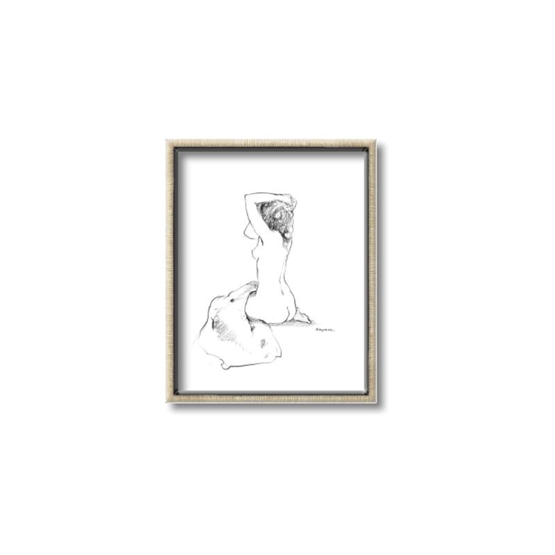 Picture of Questions of Love _GroupedProduct_Rectangle_Portrait_Canvas_Framed_