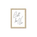 Picture of C'est La Vie II _GroupedProduct_Rectangle_Portrait_Framed_Matted_