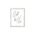 Picture of C'est La Vie II _GroupedProduct_Rectangle_Portrait_Framed_Matted_