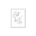 Picture of C'est La Vie II _GroupedProduct_Rectangle_Portrait_Framed_Matted_