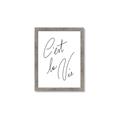 Picture of C'est La Vie II _GroupedProduct_Rectangle_Portrait_Framed_Matted_