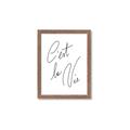 Picture of C'est La Vie II _GroupedProduct_Rectangle_Portrait_Framed_Matted_