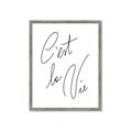 Picture of C'est La Vie II _GroupedProduct_Rectangle_Portrait_Framed_Matted_