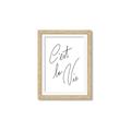 Picture of C'est La Vie II _GroupedProduct_Rectangle_Portrait_Framed_Matted_