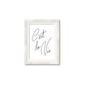 Picture of C'est La Vie II _GroupedProduct_Rectangle_Portrait_Framed_Matted_