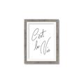Picture of C'est La Vie II _GroupedProduct_Rectangle_Portrait_Framed_Matted_