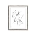 Picture of C'est La Vie II _GroupedProduct_Rectangle_Portrait_Framed_Matted_