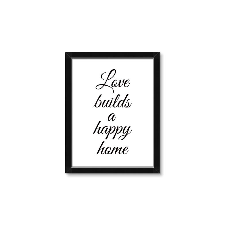 Picture of A Happy Home _GroupedProduct_Rectangle_Portrait_Framed_Matted_