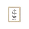 Picture of A Happy Home _GroupedProduct_Rectangle_Portrait_Framed_Matted_