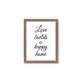 Picture of A Happy Home _GroupedProduct_Rectangle_Portrait_Framed_Matted_