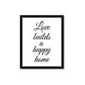 Picture of A Happy Home _GroupedProduct_Rectangle_Portrait_Framed_Matted_