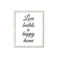 Picture of A Happy Home _GroupedProduct_Rectangle_Portrait_Framed_Matted_