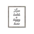 Picture of A Happy Home _GroupedProduct_Rectangle_Portrait_Framed_Matted_