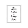 Picture of A Happy Home _GroupedProduct_Rectangle_Portrait_Framed_Matted_
