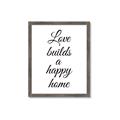 Picture of A Happy Home _GroupedProduct_Rectangle_Portrait_Framed_Matted_