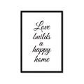 Picture of A Happy Home _GroupedProduct_Rectangle_Portrait_Framed_Matted_