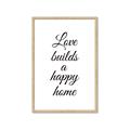 Picture of A Happy Home _GroupedProduct_Rectangle_Portrait_Framed_Matted_