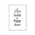 Picture of A Happy Home _GroupedProduct_Rectangle_Portrait_Framed_Matted_