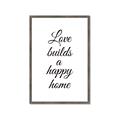 Picture of A Happy Home _GroupedProduct_Rectangle_Portrait_Framed_Matted_