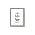 Picture of A Happy Home _GroupedProduct_Rectangle_Portrait_Framed_Matted_