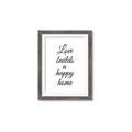 Picture of A Happy Home _GroupedProduct_Rectangle_Portrait_Framed_Matted_