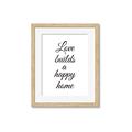 Picture of A Happy Home _GroupedProduct_Rectangle_Portrait_Framed_Matted_