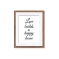 Picture of A Happy Home _GroupedProduct_Rectangle_Portrait_Framed_Matted_