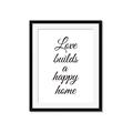 Picture of A Happy Home _GroupedProduct_Rectangle_Portrait_Framed_Matted_