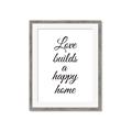 Picture of A Happy Home _GroupedProduct_Rectangle_Portrait_Framed_Matted_