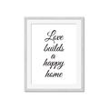 Picture of A Happy Home _GroupedProduct_Rectangle_Portrait_Framed_Matted_