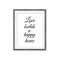 Picture of A Happy Home _GroupedProduct_Rectangle_Portrait_Framed_Matted_